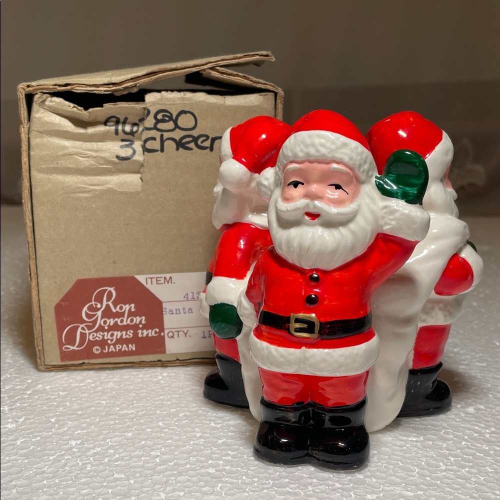 Vintage Ron Gordon Santa Candle